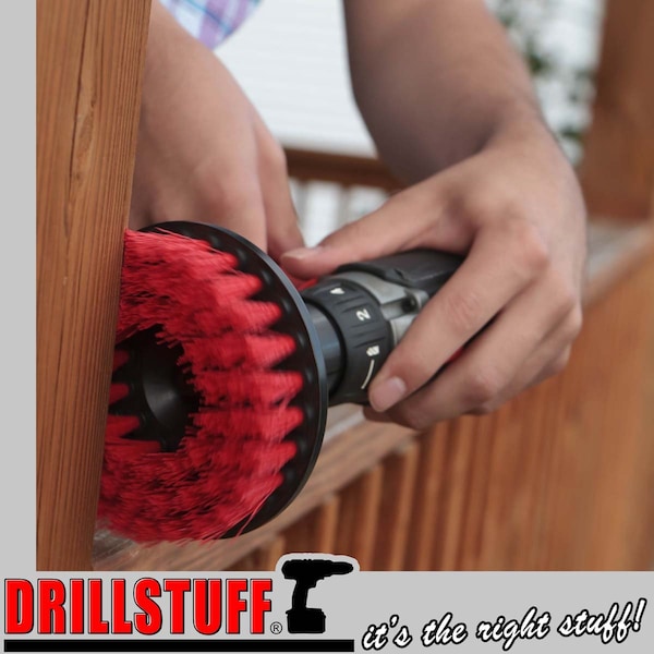 Outdoor - Cleaning Supplies - Backyard - Patio - Drill Brush - Mold